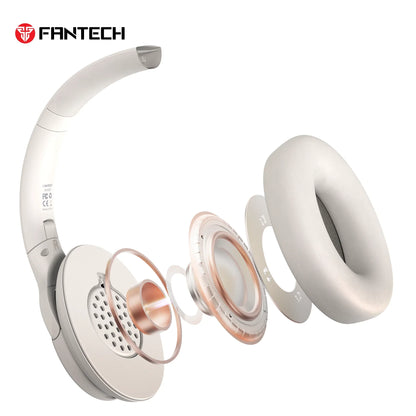 Fantech wh05a go vibe anc wireless headset black - audio | wireless headset