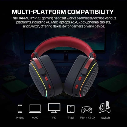 Fantech whg02p harmony pro wireless gaming headset - audio | wireless headset