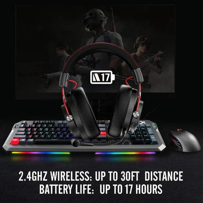 Nubwo g03 2.4g wireless gaming headset - audio | wireless headset