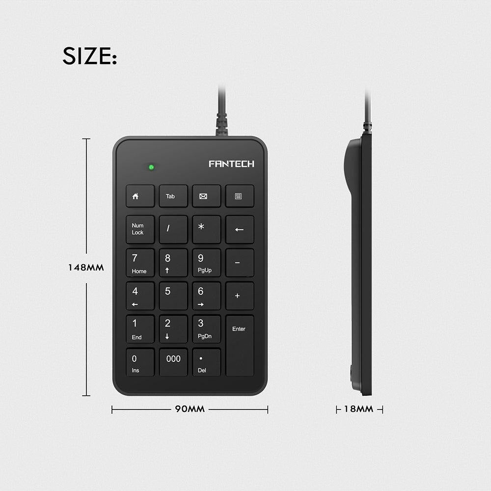 Genuine fantech ftk-801 usb numeric keypad - Fun Touch