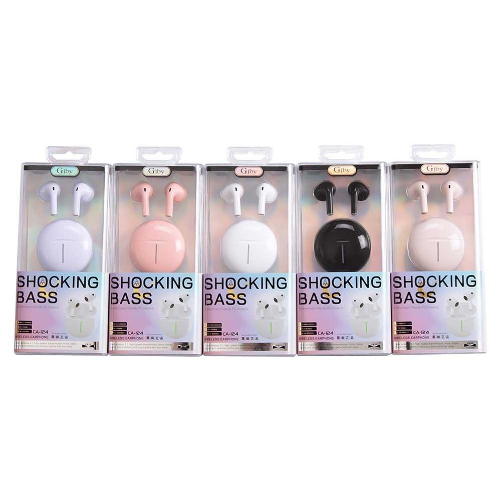 GJBY CA 124 Bluetooth 5.0 TWS Earphone/Earbuds Audio