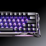 GravaStar Mercury V60 Pro Gaming Keyboard Deluxe Edition - 8kHz Magnetic Switch | Premium Hall Effect Keyboard – Dual Keycap Gift Box Set (chrome Silver)