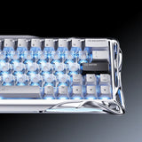 GravaStar Mercury V60 Pro Gaming Keyboard Deluxe Edition - 8kHz Magnetic Switch | Premium Hall Effect Keyboard – Dual Keycap Gift Box Set (Gun Metal)