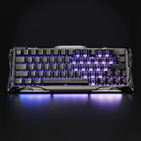GravaStar Mercury V60 Pro Gaming Keyboard Deluxe Edition - 8kHz Magnetic Switch | Premium Hall Effect Keyboard – Dual Keycap Gift Box Set (Gun Metal)