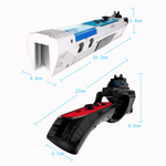 Gun Shape Handgrip Feeling Joystick For Nintendo Switch 2/1pcs Console