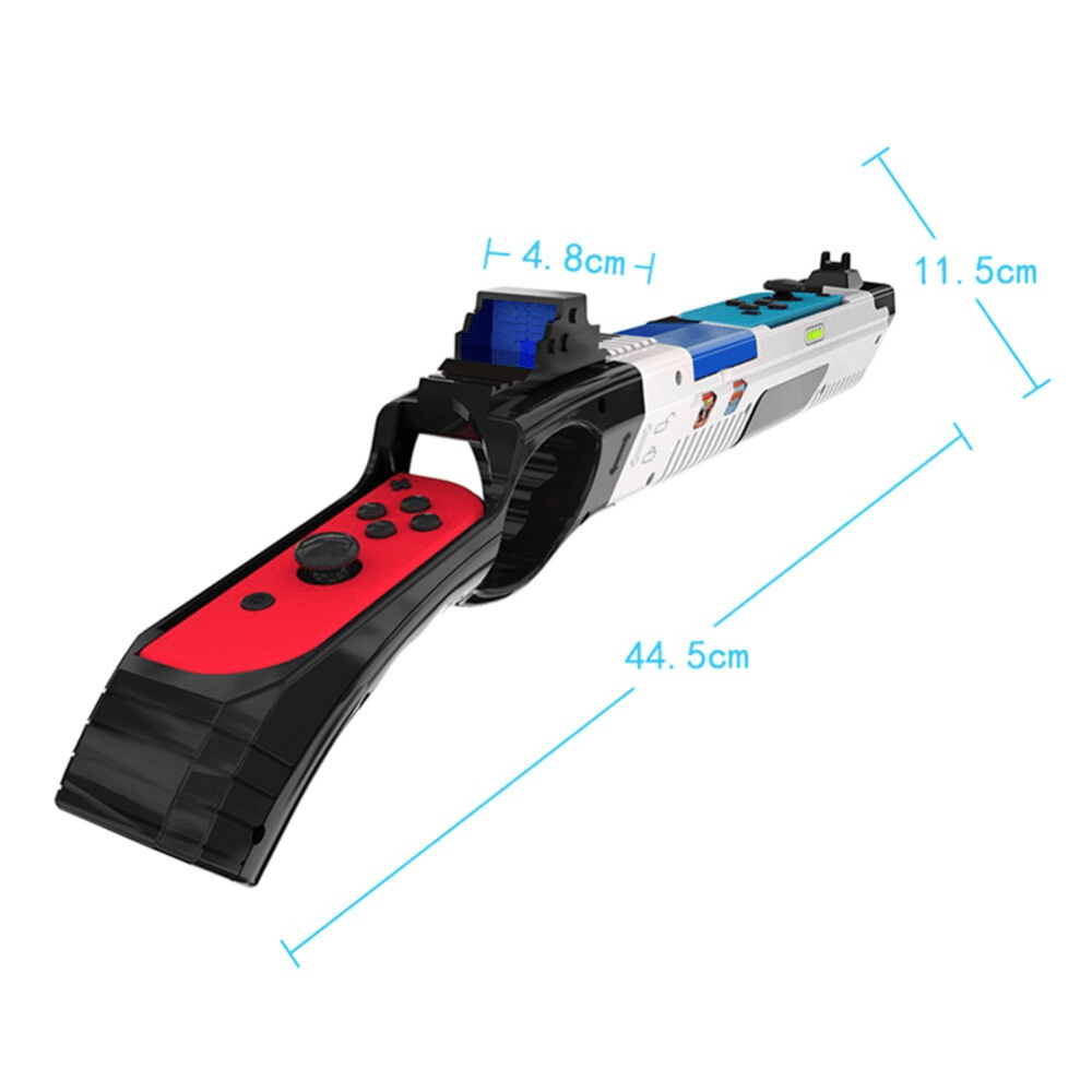 Gun shape handgrip feeling joystick for nintendo switch 2/1pcs