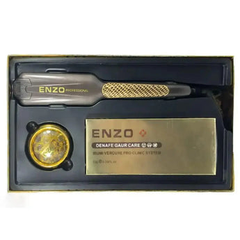 Enzo en-3855 professional-grade hair straightener with vitamin e hair