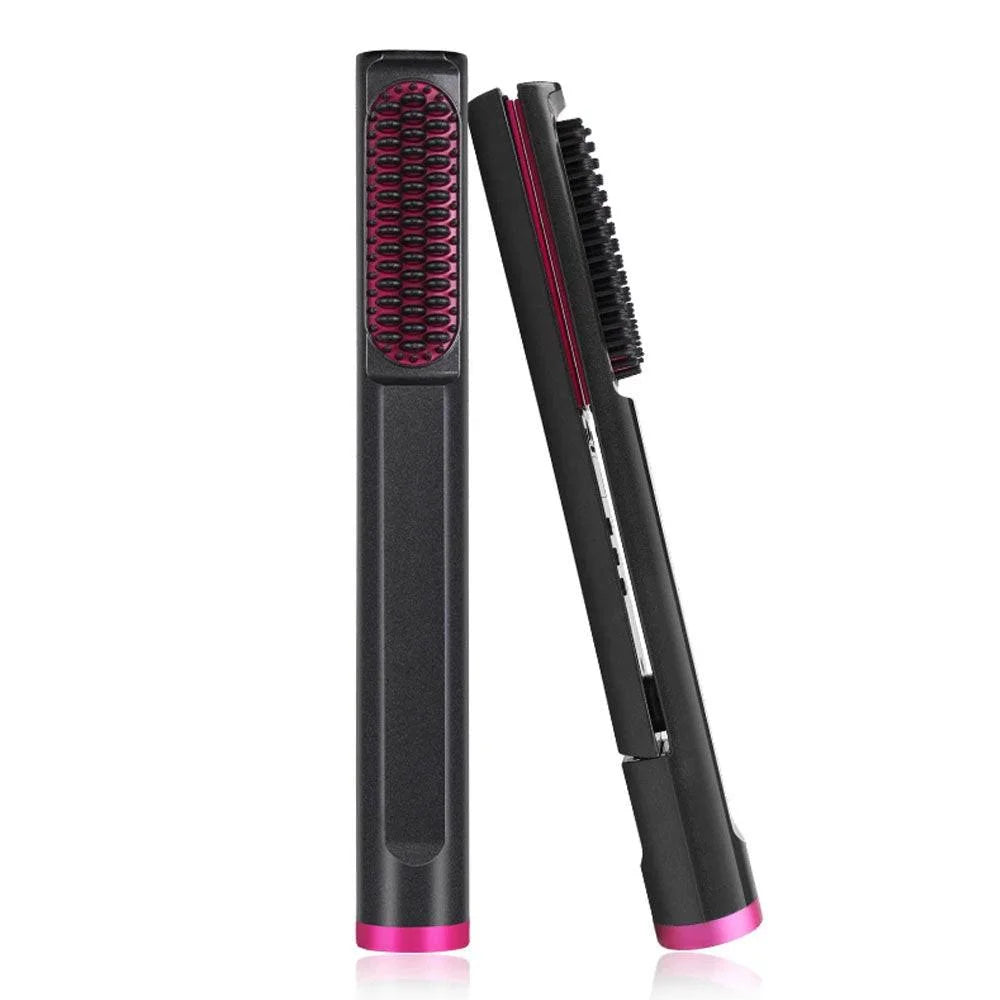 Enzo en-3975 innovative 2-in-1 hot air styler straightening brushes