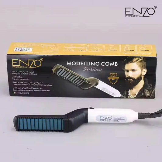 Enzo en-5010 is a versatile 2-in-1 heated styling brush hair straighteners