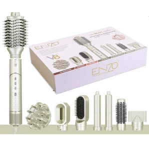 Enzo italy dyson v8 professional hair blow dryer brush straightener 8 in 1