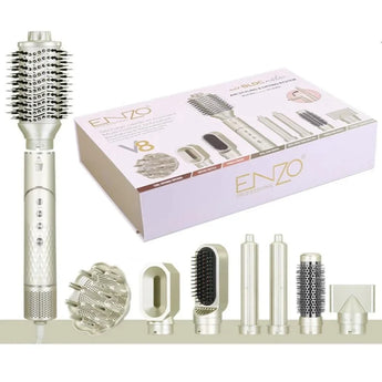 Enzo italy dyson v8 professional hair blow dryer brush straightener 8 in 1