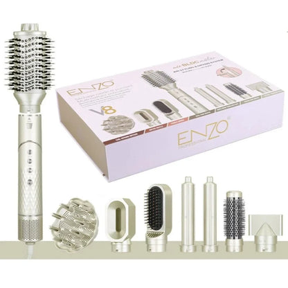 Enzo italy dyson v8 professional hair blow dryer brush straightener 8 in 1
