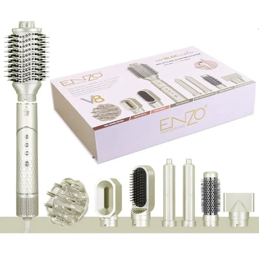 Enzo italy dyson v8 professional hair blow dryer brush straightener 8 in 1