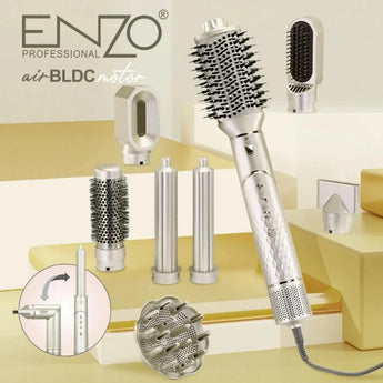 Enzo italy dyson v8 professional hair blow dryer brush straightener 8 in 1