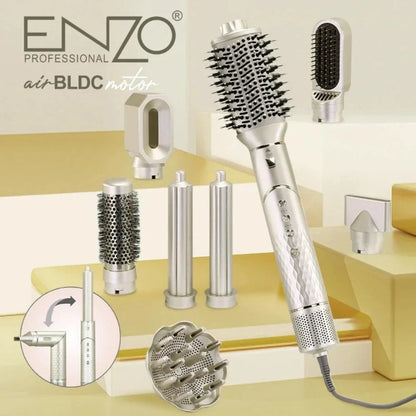 Enzo italy dyson v8 professional hair blow dryer brush straightener 8 in 1