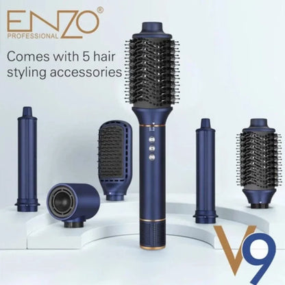 Enzo italy dyson v9 high speed brushless motor straightener 5 in 1 دايسون hair