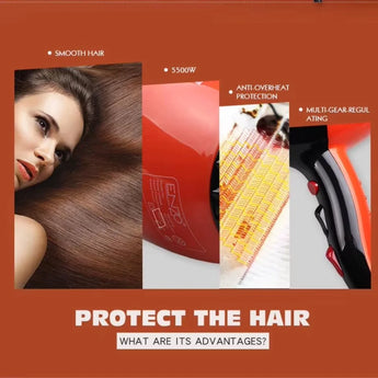 Enzo italy en-6113 hair dryer hood blower 5500 w hair dryers
