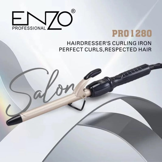 Enzo professional salon pro 1280 hairdresser’s curling iron (model: en-9124)