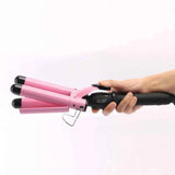 Enzo professional salon wavy hair styler tourmaline hair crimping iron curling