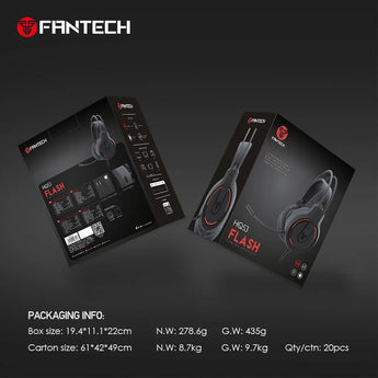 Fantech flash hq53 lightweight gaming headset