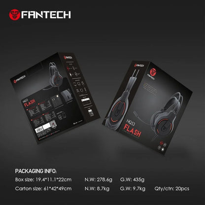 Fantech flash hq53 lightweight gaming headset