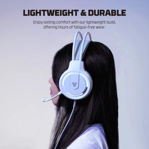 Fantech flash hq53 lightweight gaming headset headphones