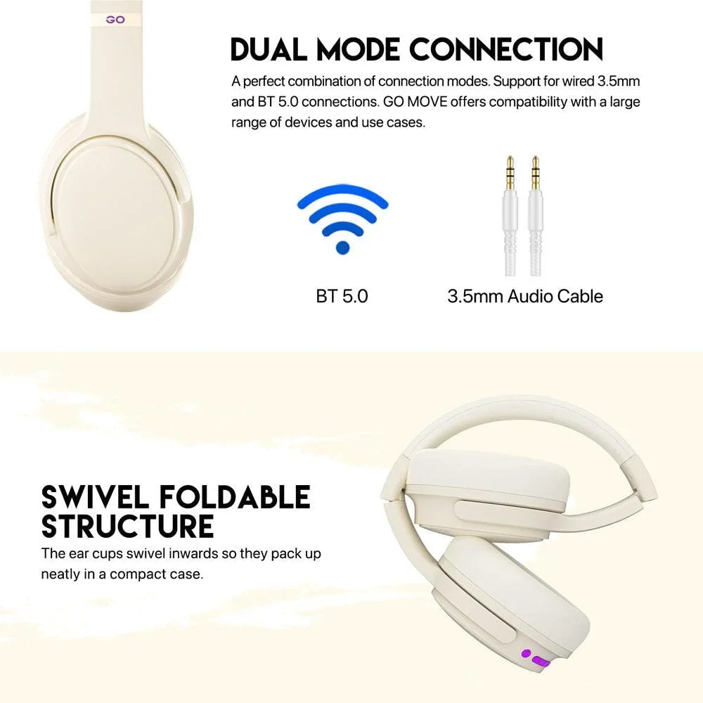 Fantech go move wireless headphone wh03-bt2
