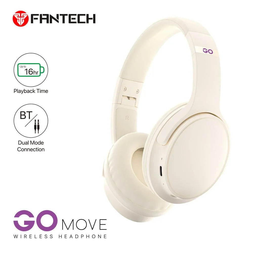 Fantech go move wireless headphone wh03-bt2