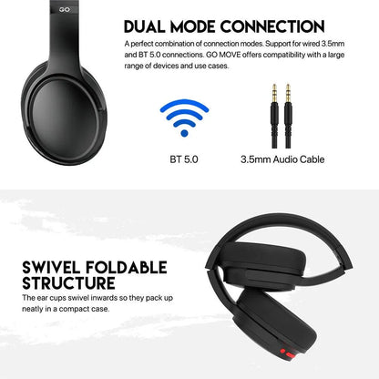 Fantech go move wireless headphone wh03-bt2
