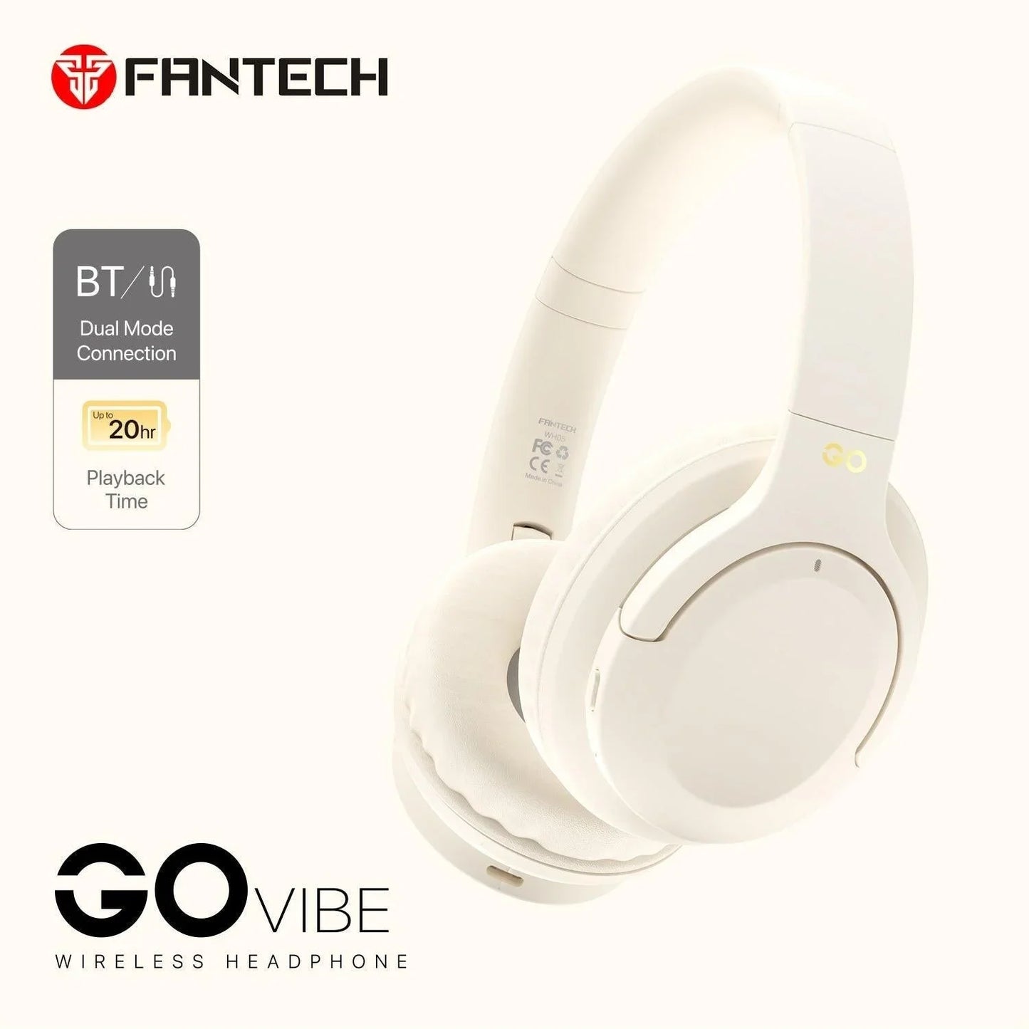 Fantech go vibe wh05 wireless headphone