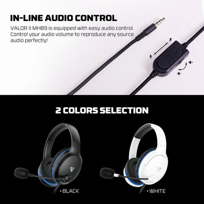 Fantech mh89 valor ii multi-platform gaming headset black headsets