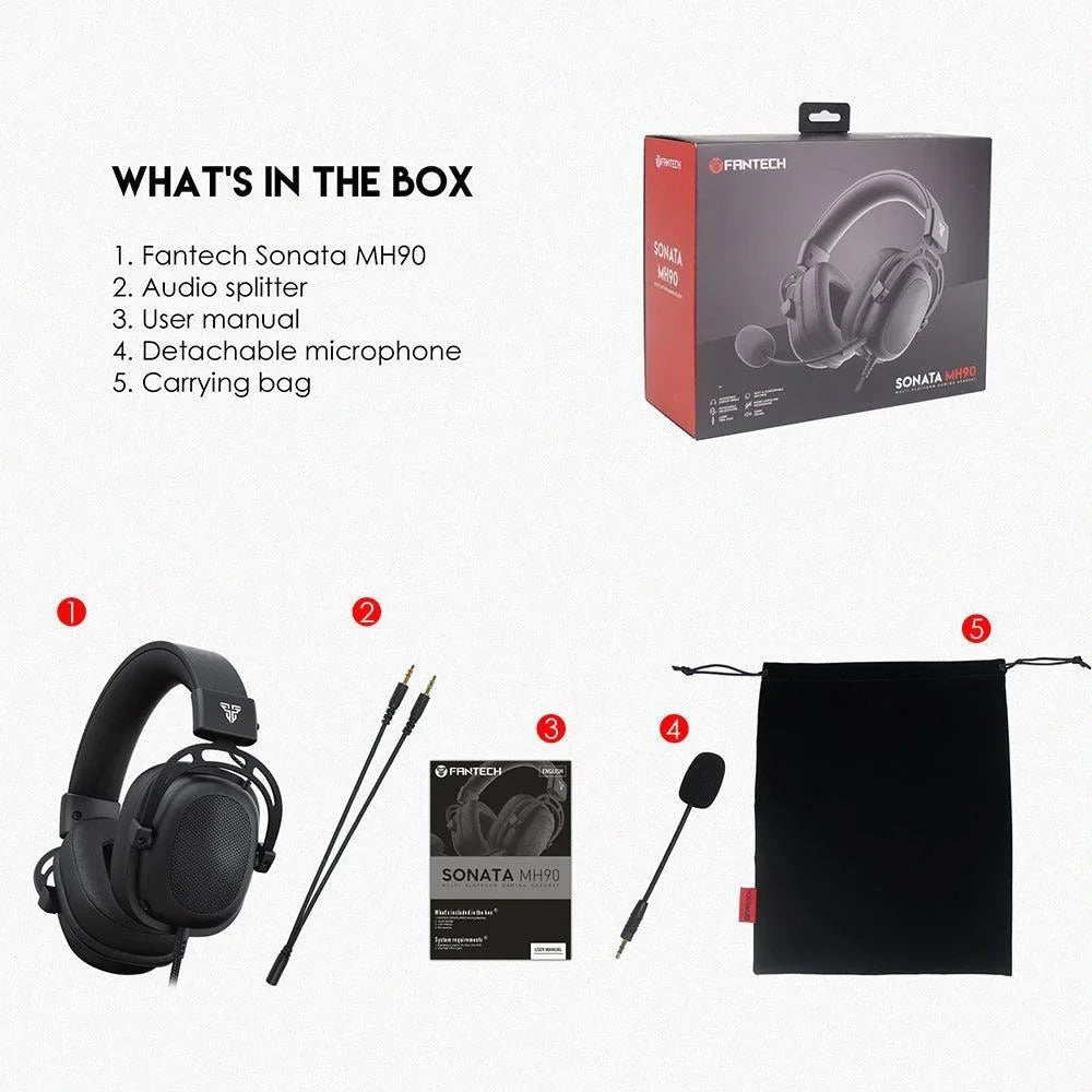 Fantech sonata mh90 multi platform gaming headset