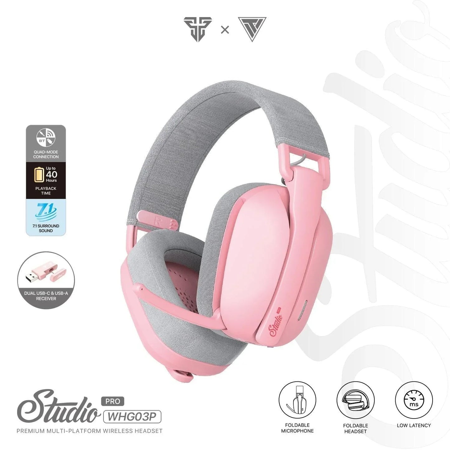 Fantech studio pro whg03p wireless headset