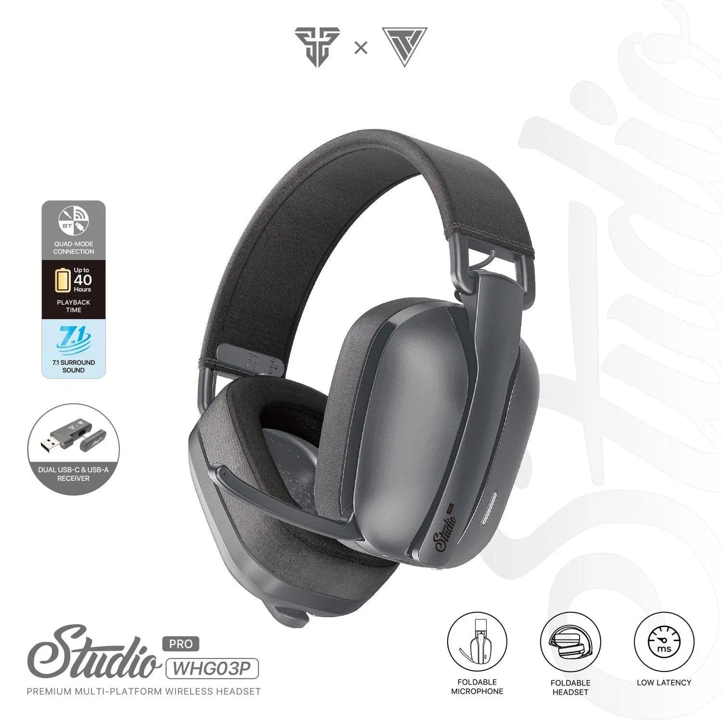 Fantech studio pro whg03p wireless headset