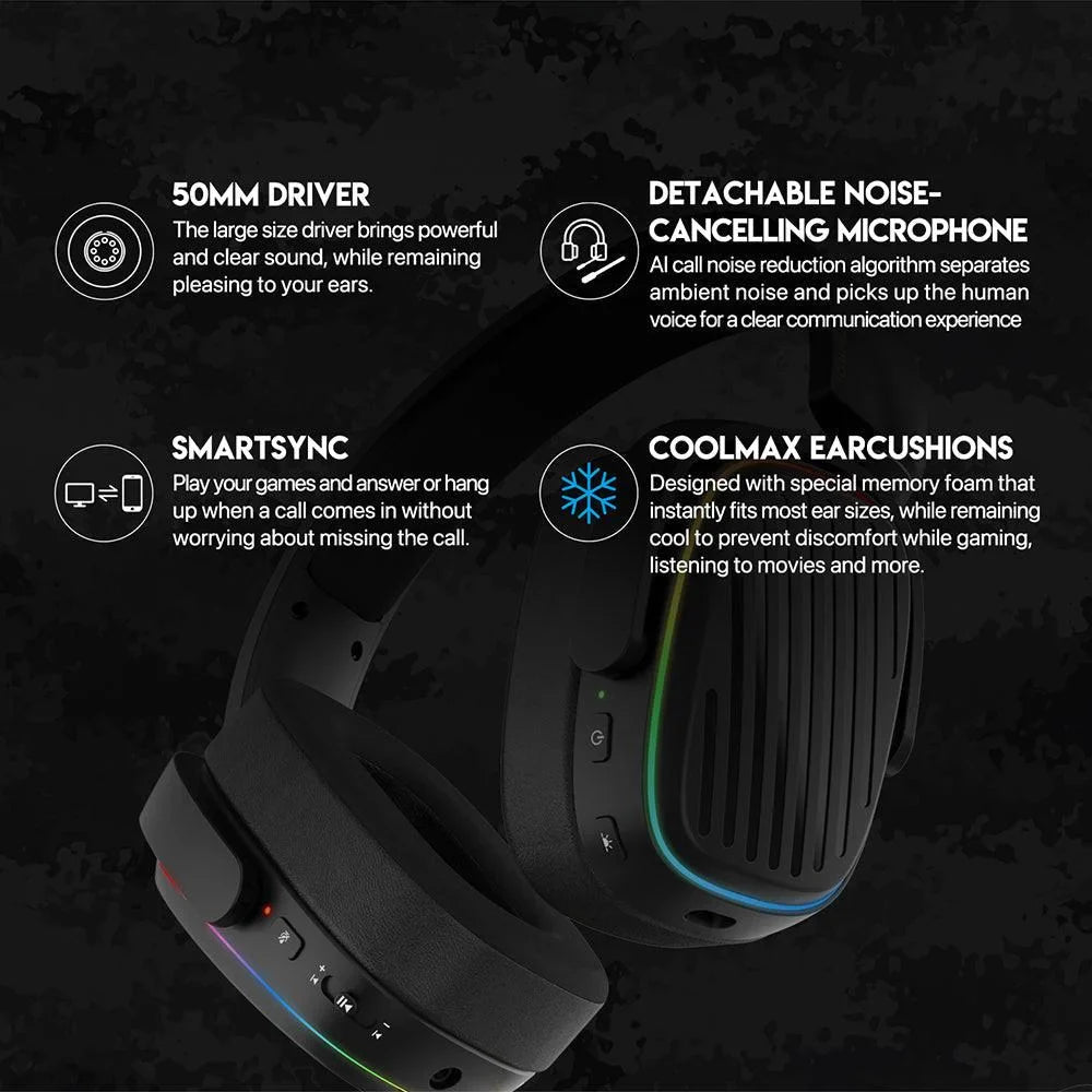 Fantech whg02 wireless headset harmony