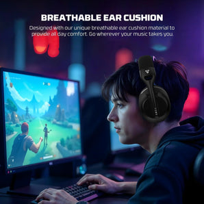 Fantech whg04 tamago ii multi-platform wireless gaming headset white headsets