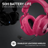 Logitech g pro x 2 lightspeed pink