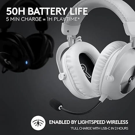 Logitech g pro x 2 lightspeed white headsets
