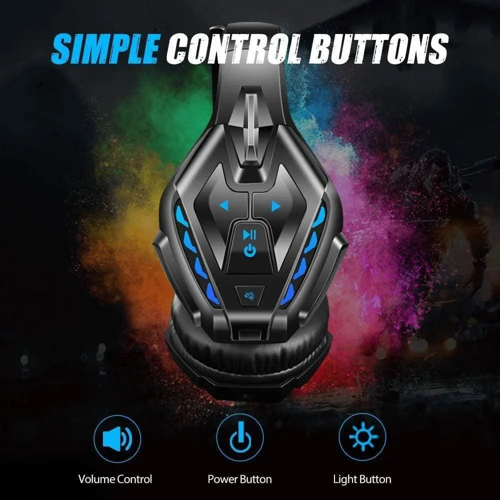 Phoinikas q10 wireless bluetooth gaming headset