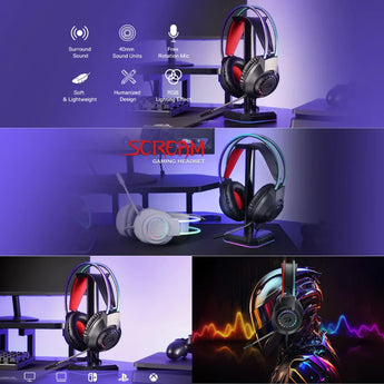 Redragon h231 scream wired gaming headset