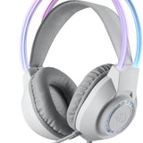 Redragon h231 scream wired gaming headset white