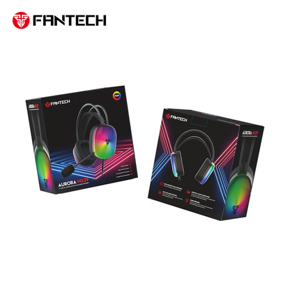 Fantech aurora hg29 7.1 virtual surround sound gaming headset rgb headsets