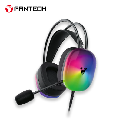 Fantech aurora hg29 7.1 virtual surround sound gaming headset rgb headsets