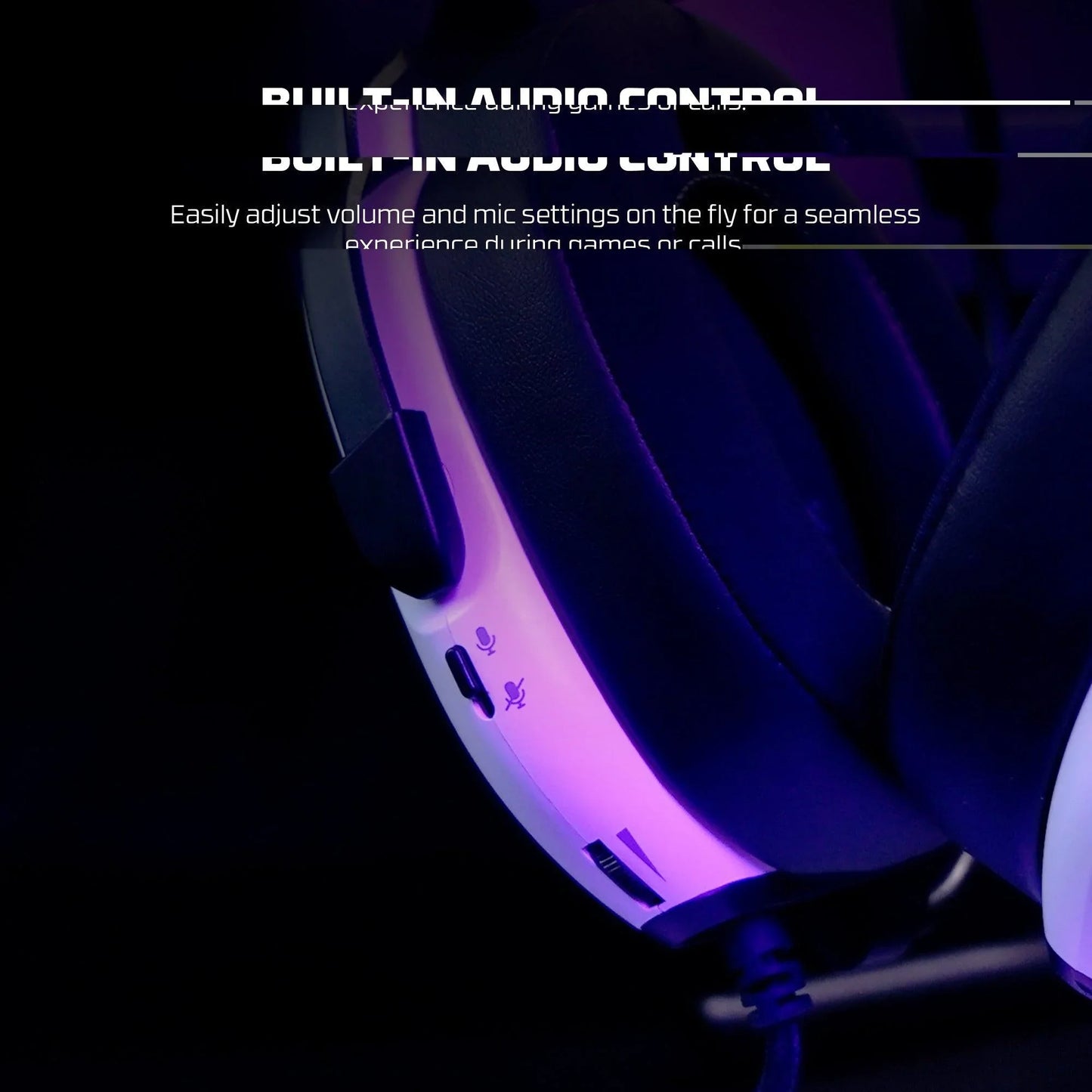 Fantech hg30 carbon 7.1 surround sound gaming headset white headsets