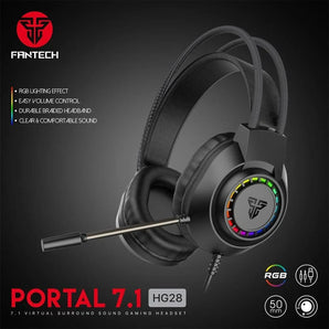 Fantech portal 7.1 hg28 virtual surround gaming headset