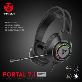 Fantech portal 7.1 hg28 virtual surround gaming headset