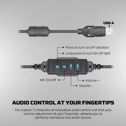 Fantech vibration hg11 pro 7.1 space edition gaming headset headsets