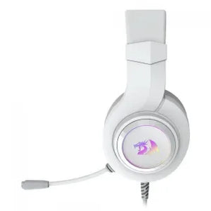 Headset redragon h371 rgb hylas branco usb headsets