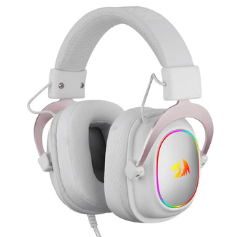 Redragon h510 zeus-x rgb white wired gaming headset headsets