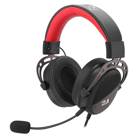 Redragon h730 wired gaming headset - 7.1 surround sound - memory foam ear pads
